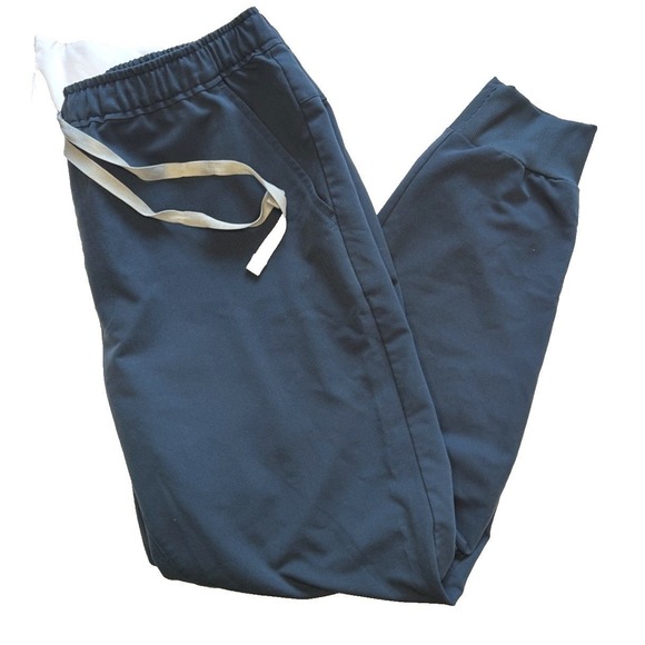 FIGS Mens Tansen Dark Harbor Jogger Scrub Pant Size MS Medium Short - Picture 2 of 7